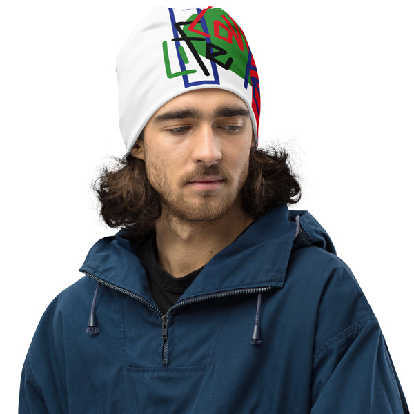 All-Over Print Beanie