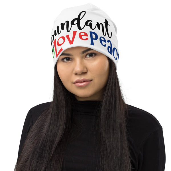 All-Over Print Beanie